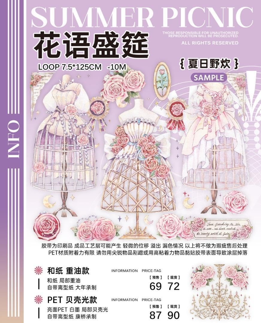 【装飾】海外　マステ　装飾系　6〜7cm分厚さ　貝殻光マスキングテープ切り売り 装飾】海外マステ装飾系6〜7cm分厚さ貝殻光マスキングテープ切り売り